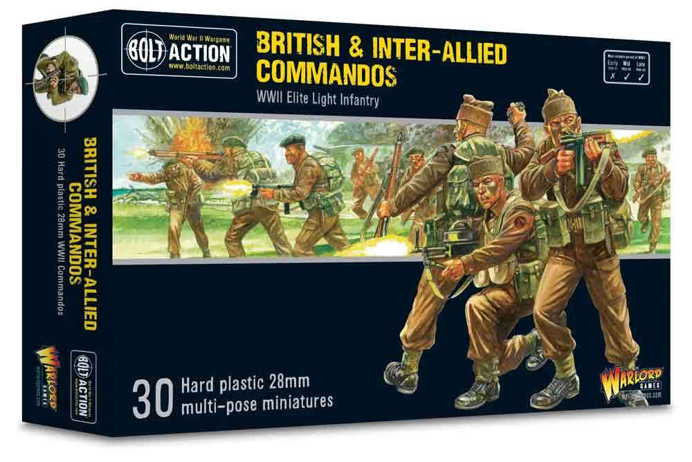 Bolt Action - British & Inter-Allied Commandos (2021 version) warlord games