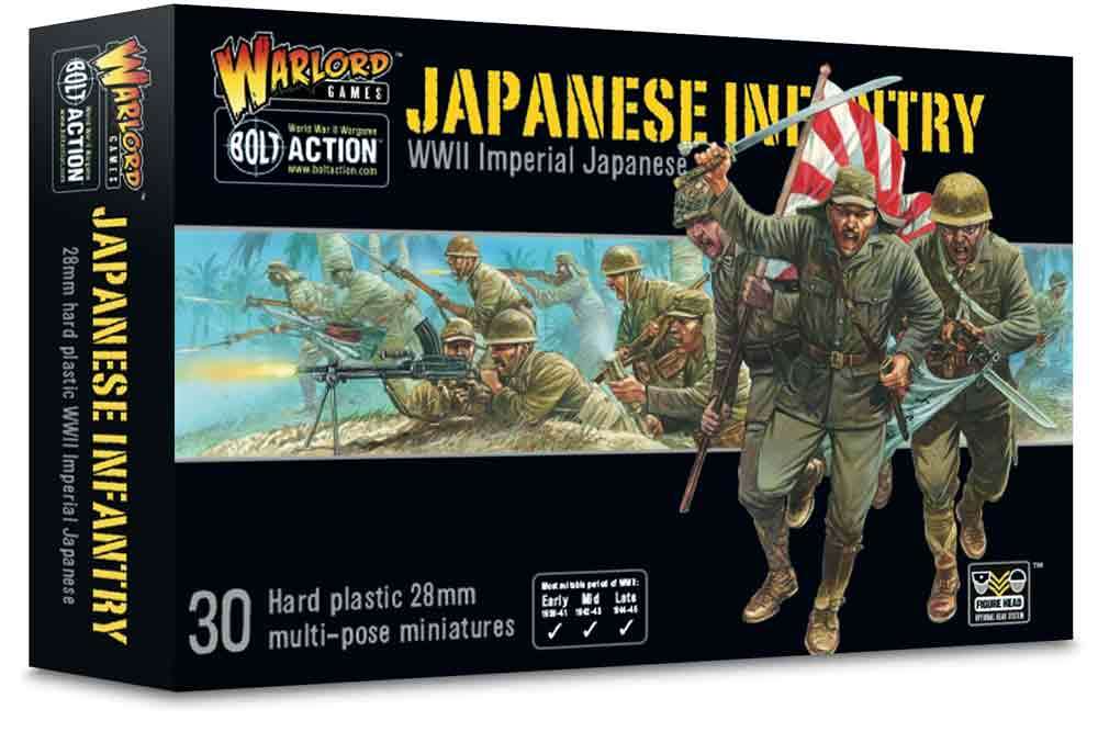 Bolt Action - Japansk Infanteri Miniatyrer warlord games