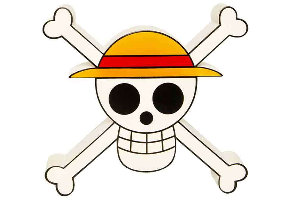 One Piece Straw Hat Jolly Roger Lampa abystyle studio