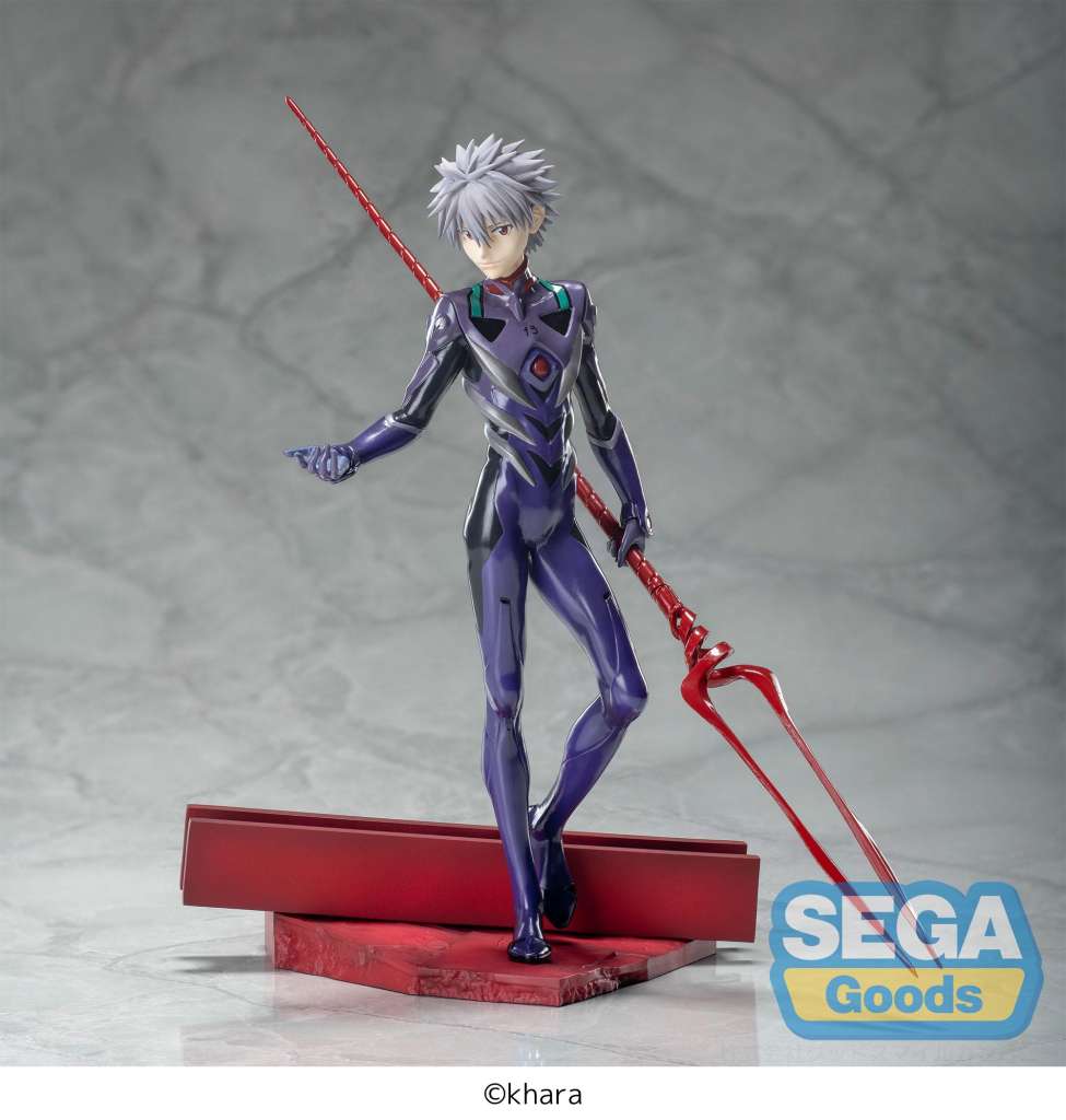 Evangelion 3.0+1.0 Kaworu Spear Longinus Luminasta Figur sega