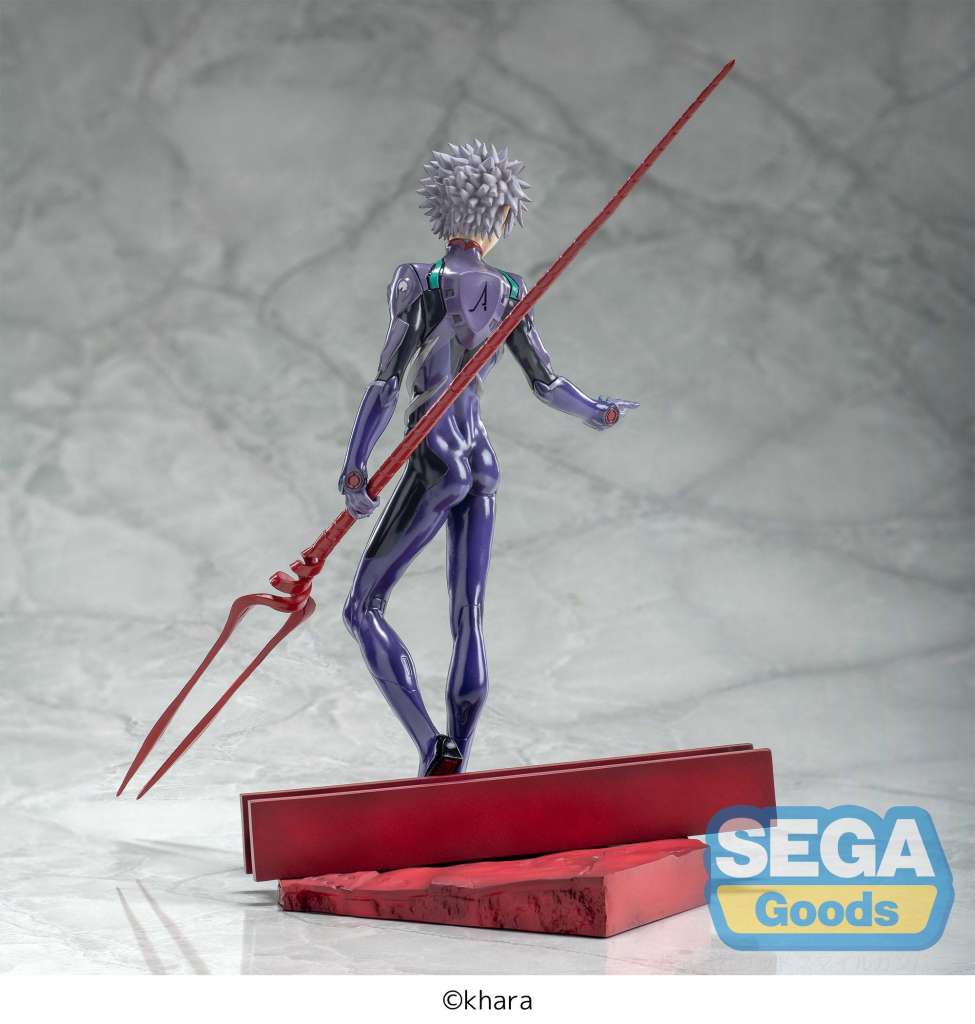 Evangelion 3.0+1.0 Kaworu Spear Longinus Luminasta Figur sega