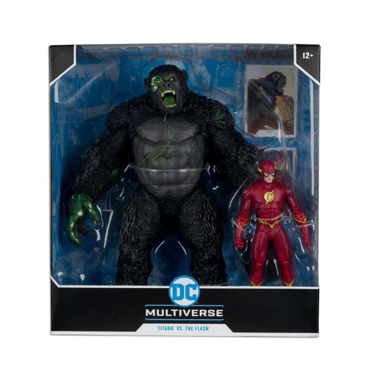 DC Multiverse Flash vs Titano Megafig 2pk mcfarlane toys 2025