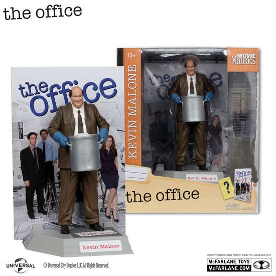 Movie Maniacs The Office Kevin Malone Figur mcfarlane toys 2025