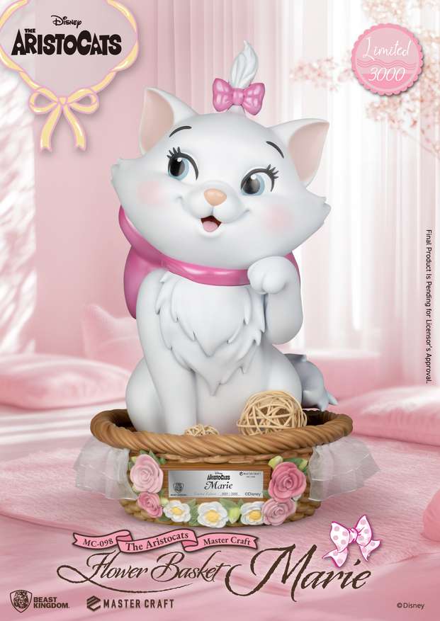 Aristocats Blomsterkorg Marie Master Craft Statue beast kingdom
