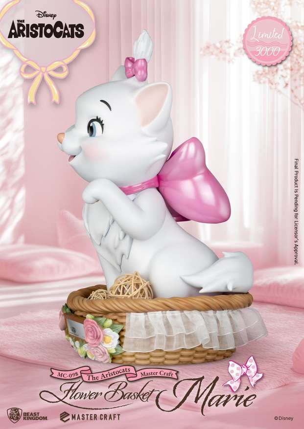 Aristocats Blomsterkorg Marie Master Craft Statue beast kingdom