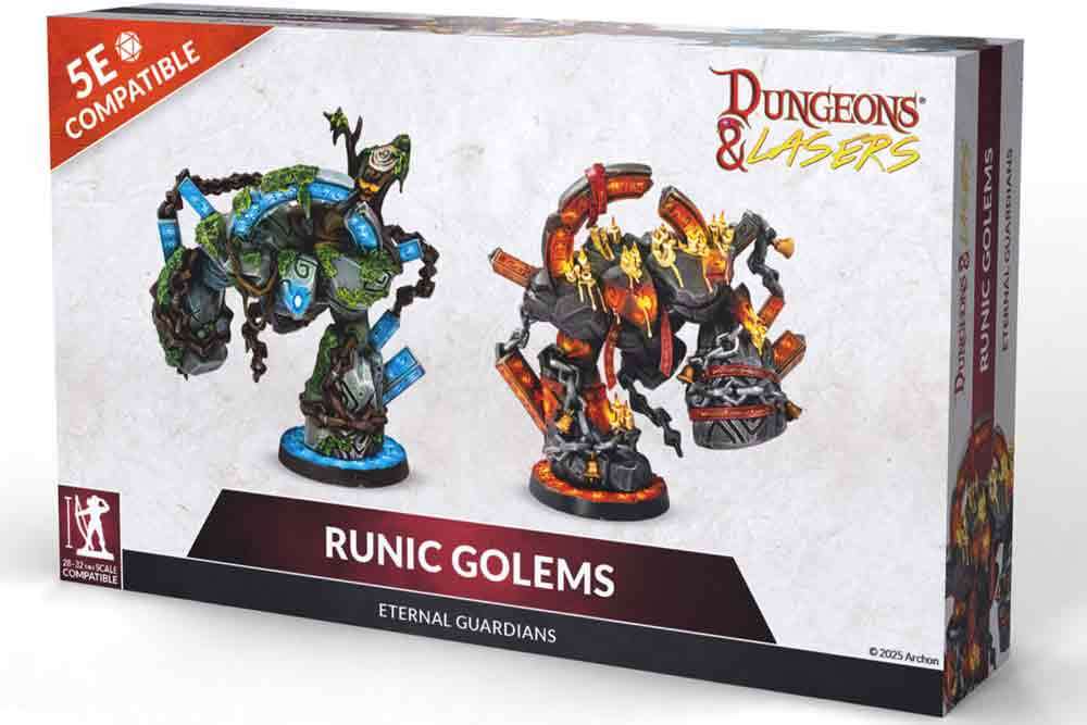 Dungeons & Lasers: Runic Golems archon games