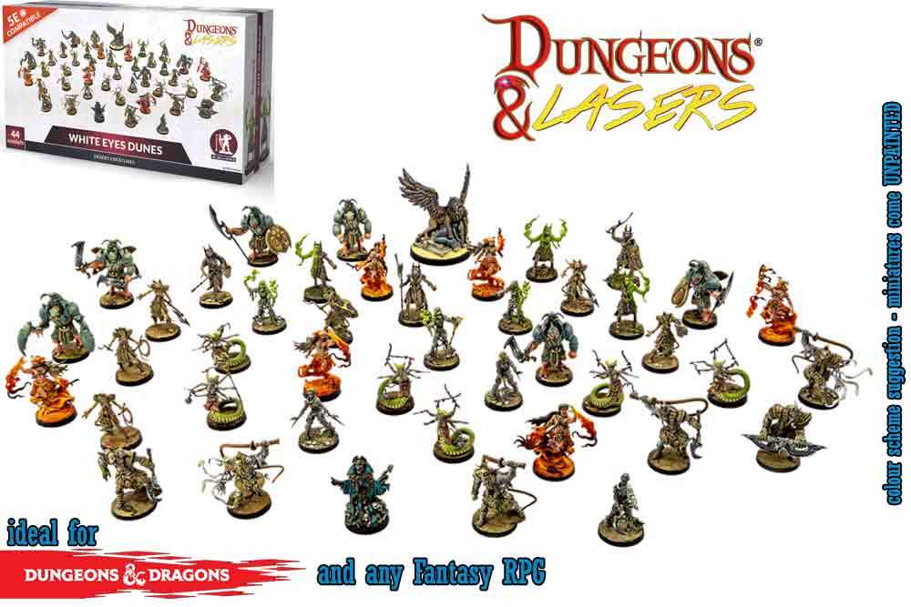 Dungeons & Lasers: White Eyes Dunes archon games