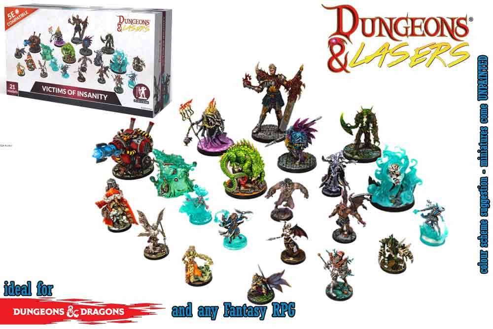 Dungeons & Lasers: Victims of Insanity archon games