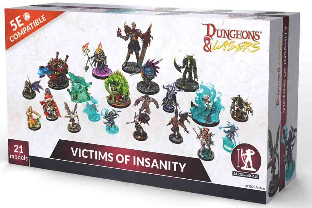 Dungeons & Lasers: Victims of Insanity archon games