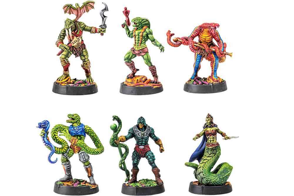 Masters of the Universe Battleground - Wave 8: Snake Men Faction (Deutsche Edition) archon games