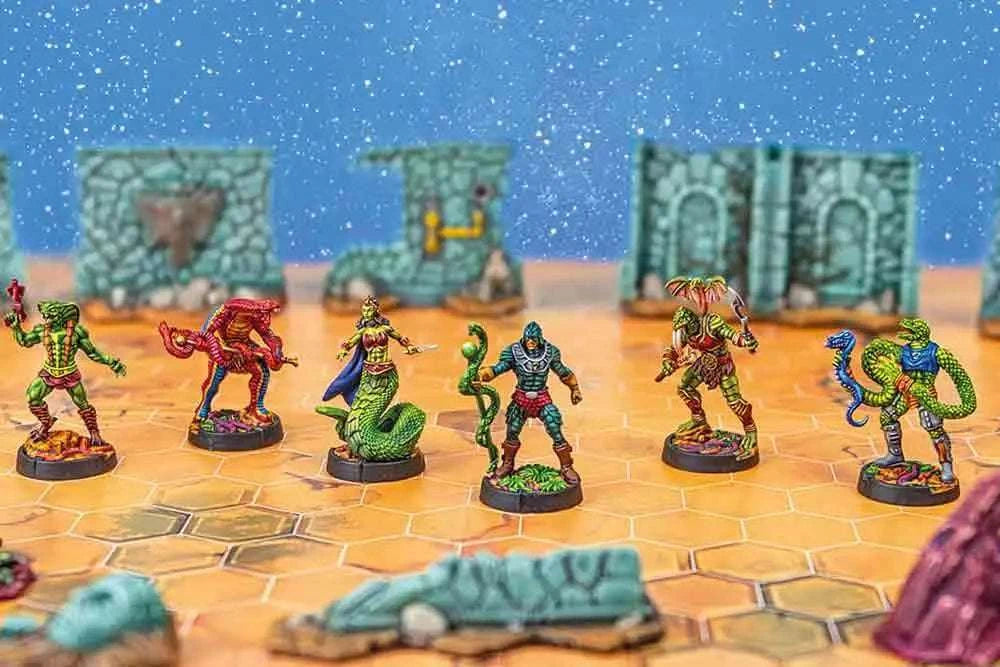 MASTERS OF THE UNIVERSE BATTLEGROUND - WAVE 8: SNAKE MEN FACTION - EDICION ESPANOLA - bild 2