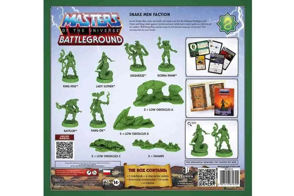 MASTERS OF THE UNIVERSE BATTLEGROUND - WAVE 8: SNAKE MEN FACTION - EDICION ESPANOLA - bild 8