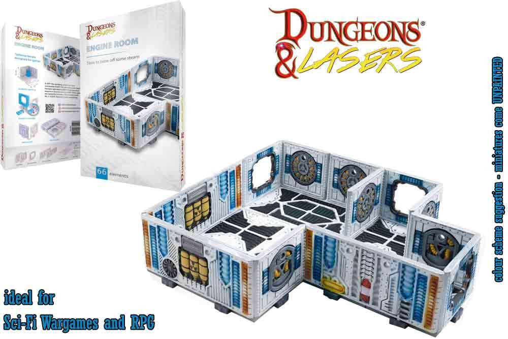 Dungeon & Lasers - Engine Room Set archon games