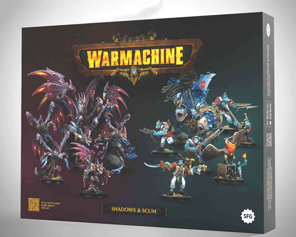 Warmachine - Shadows and Scum Limited Edition Två Spelare Set steamforged games