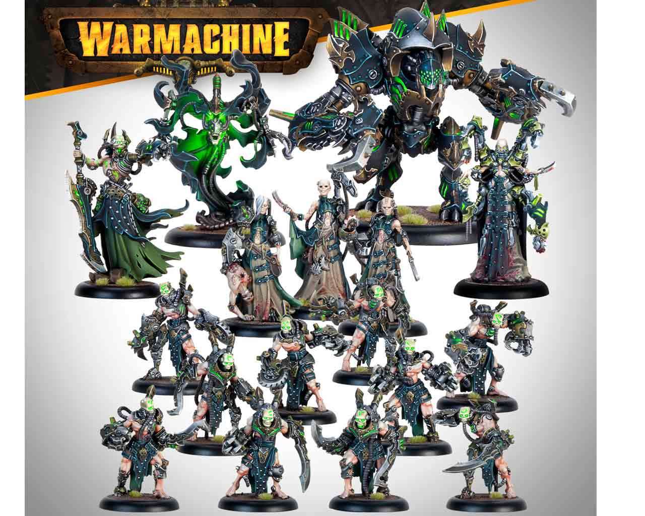 Warmachine Cryx Necrofactorium Core Expansion steamforged games