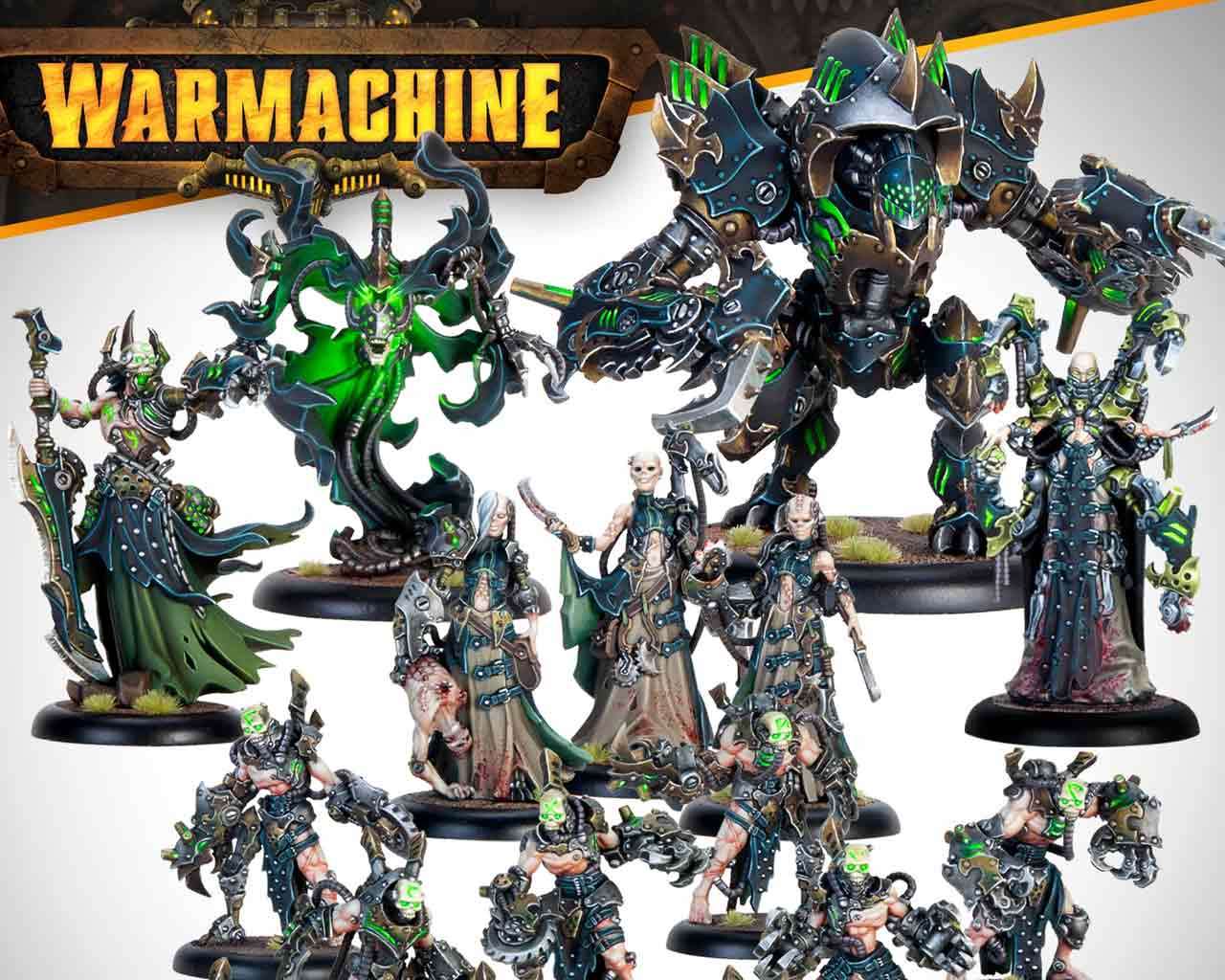 Warmachine Cryx Necrofactorium Core Expansion steamforged games