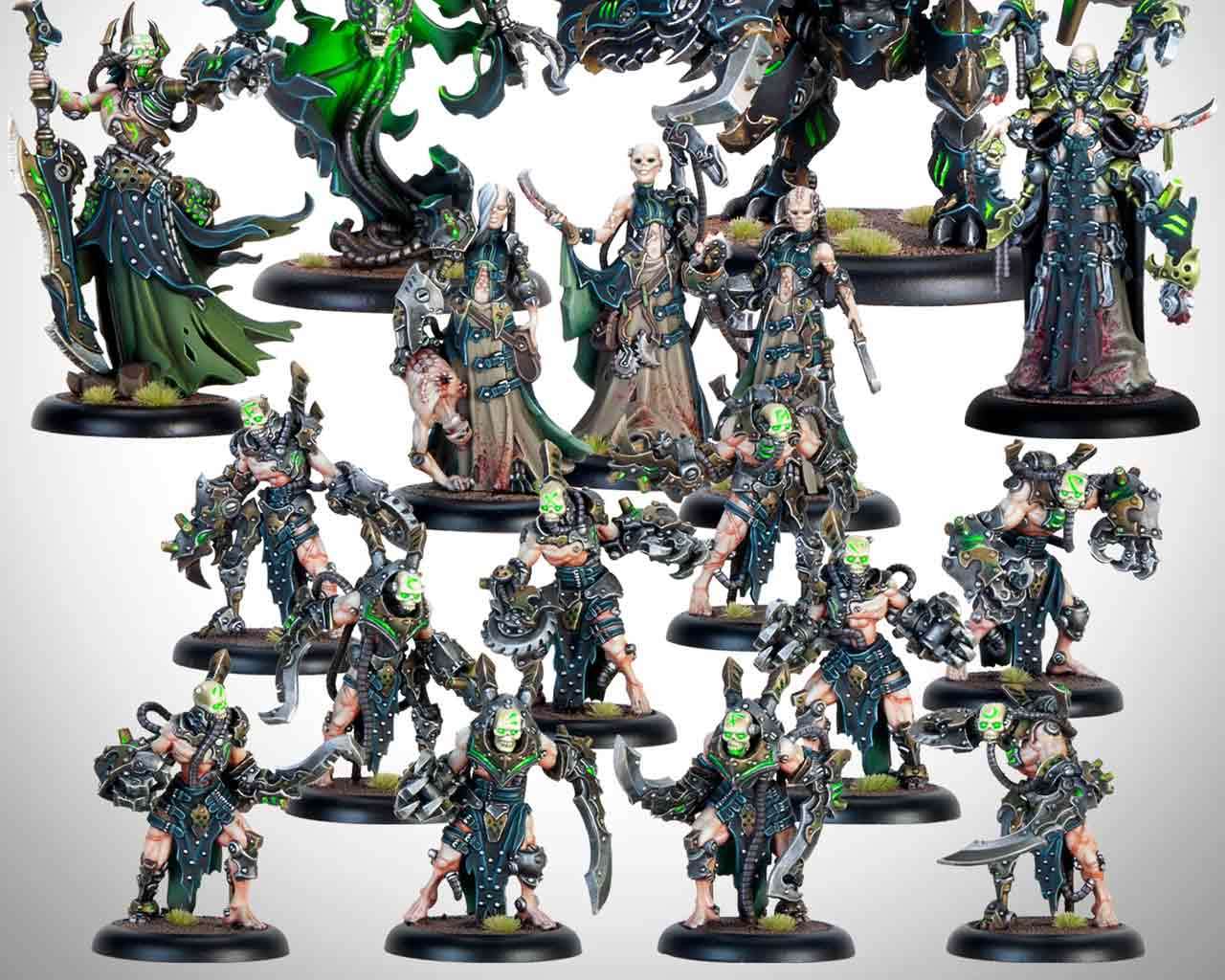 Warmachine Cryx Necrofactorium Core Expansion steamforged games