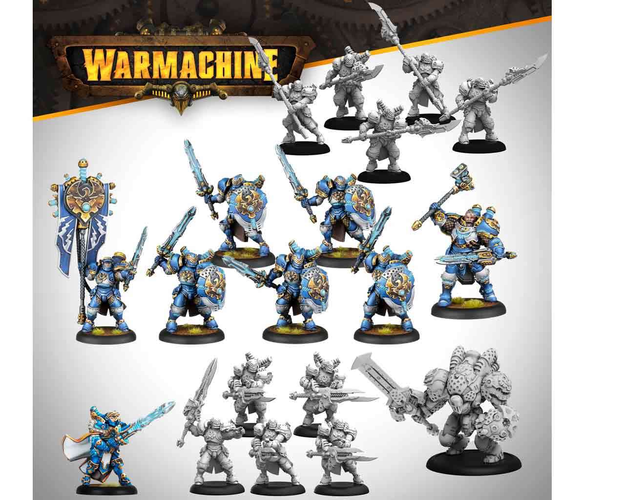Warmachine Cygnar Storm Legion Core Expansion steamforged games