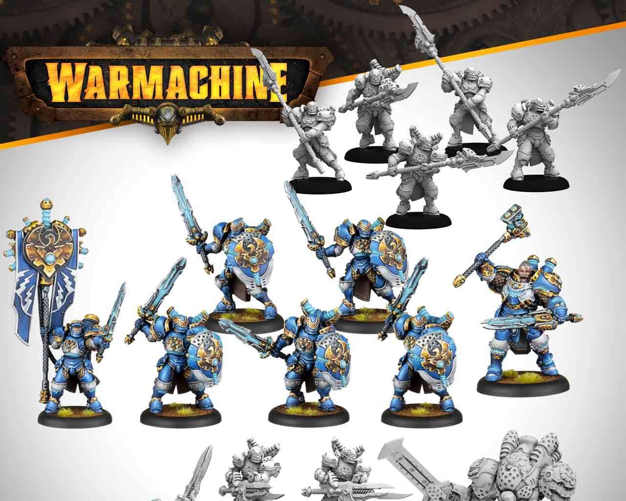 Warmachine Cygnar Storm Legion Core Expansion steamforged games