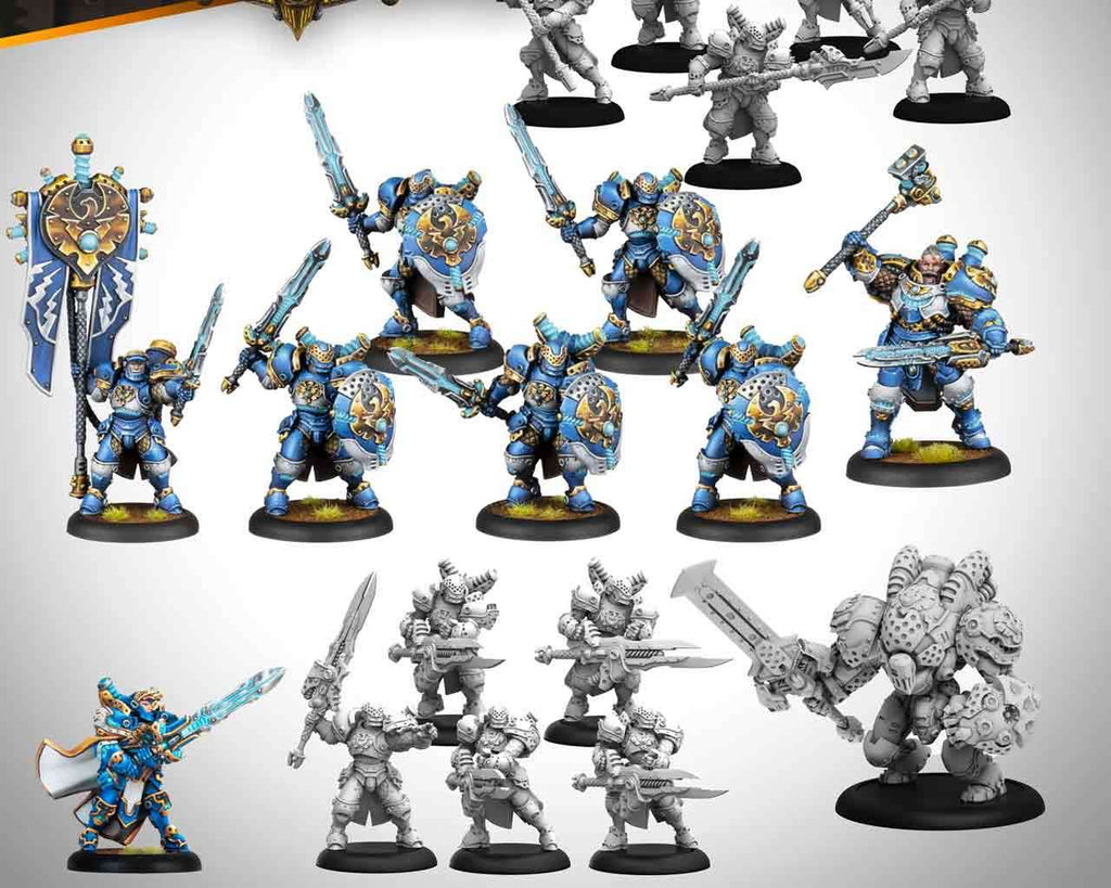 Warmachine Cygnar Storm Legion Core Expansion steamforged games