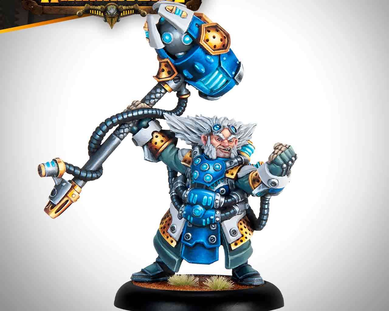 Warmachine Cygnar Storm Forge Command Cadre steamforged games
