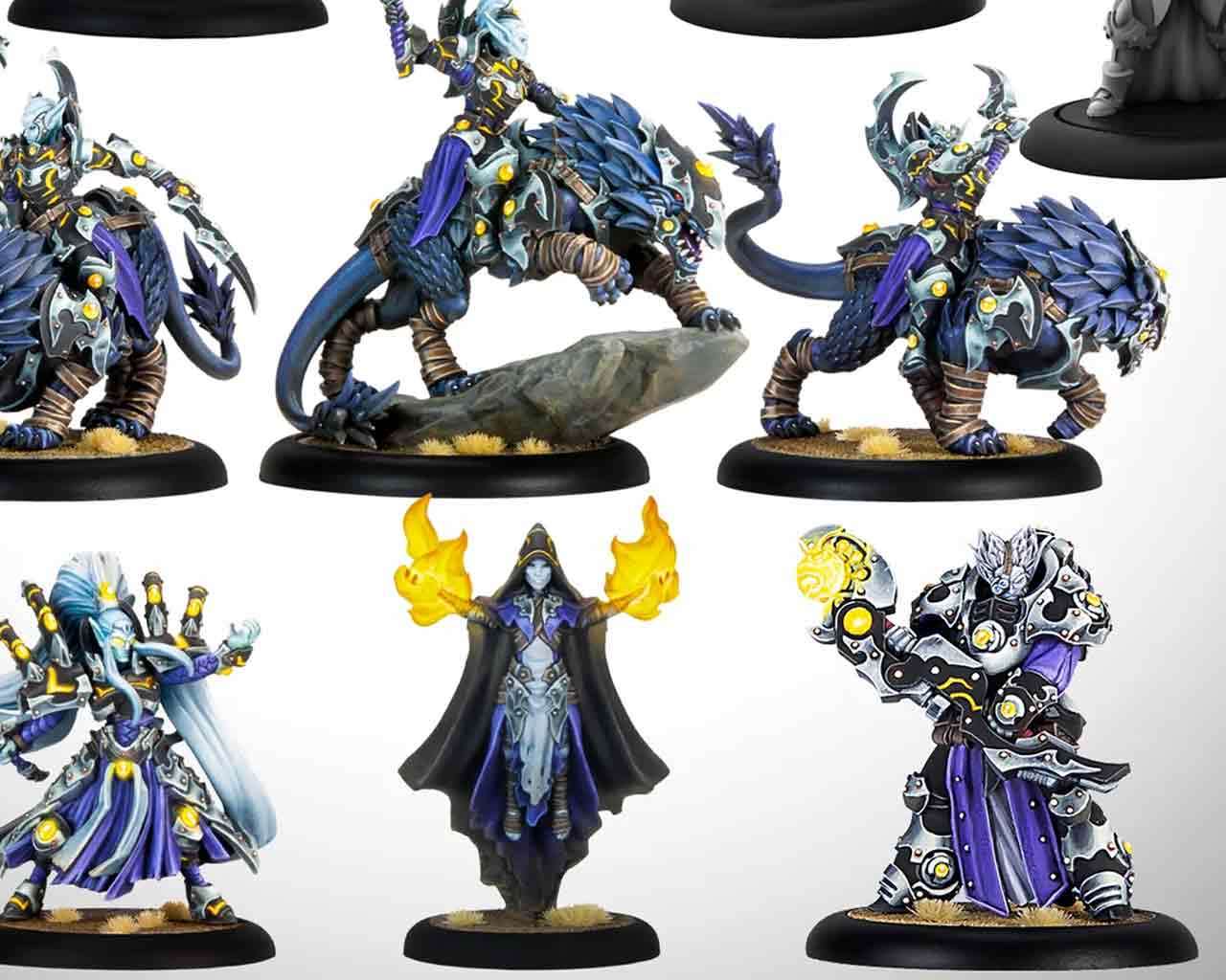 Warmachine Dusk House Kallyss Auxiliary Expansion steamforged games