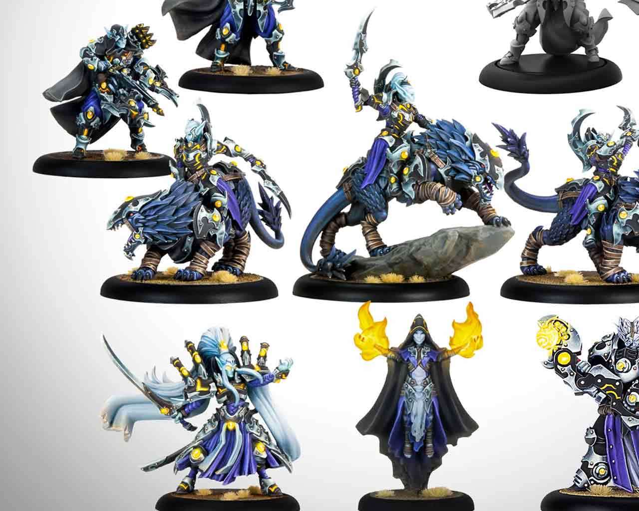 Warmachine Dusk House Kallyss Auxiliary Expansion steamforged games