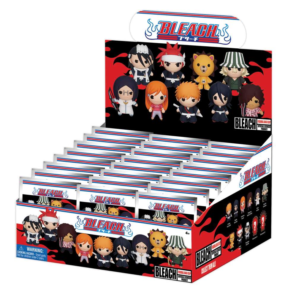 Bleach 3D Bag Clip Blind Box Display (24) monogram