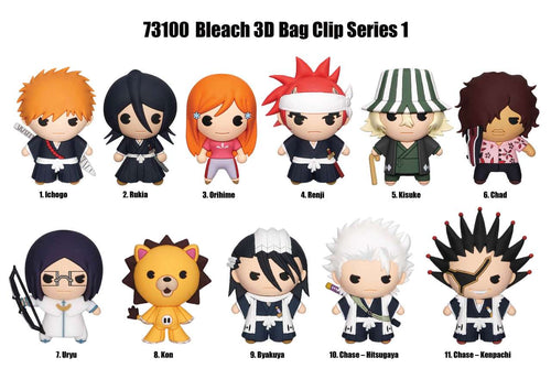 Bleach 3D Bag Clip Blind Box Display (24) monogram