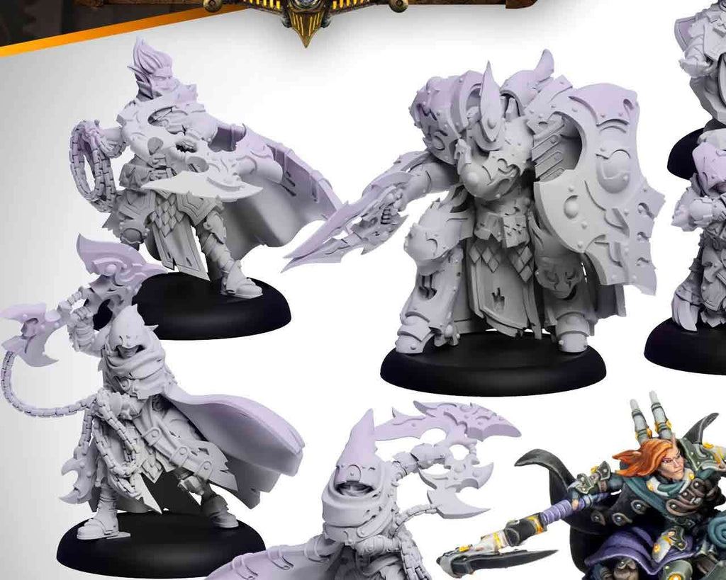 Warmachine Dusk Ghosts of Ios Command Cadre steamforged games