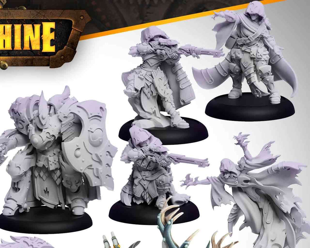 Warmachine Dusk Ghosts of Ios Command Cadre steamforged games