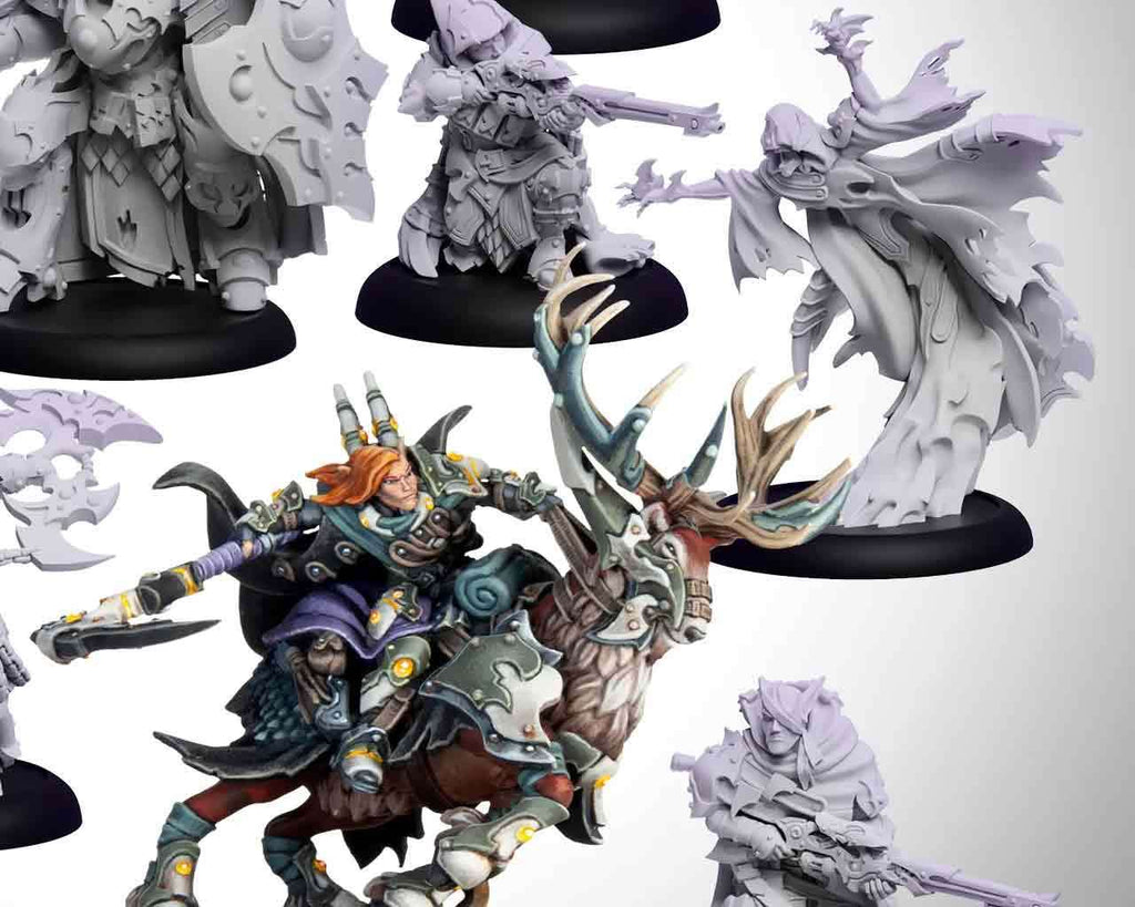 Warmachine Dusk Ghosts of Ios Command Cadre steamforged games