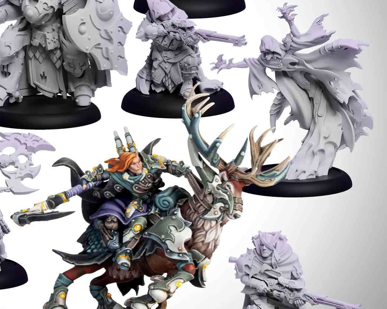 Warmachine Dusk Ghosts of Ios Command Cadre steamforged games