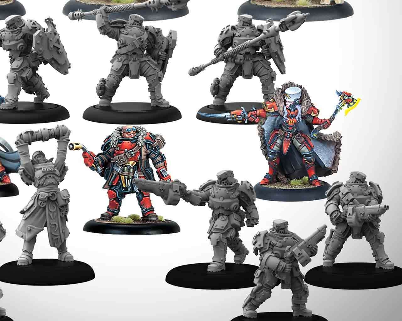 Warmachine Khador Winter Korps Auxiliary Expansion steamforged games