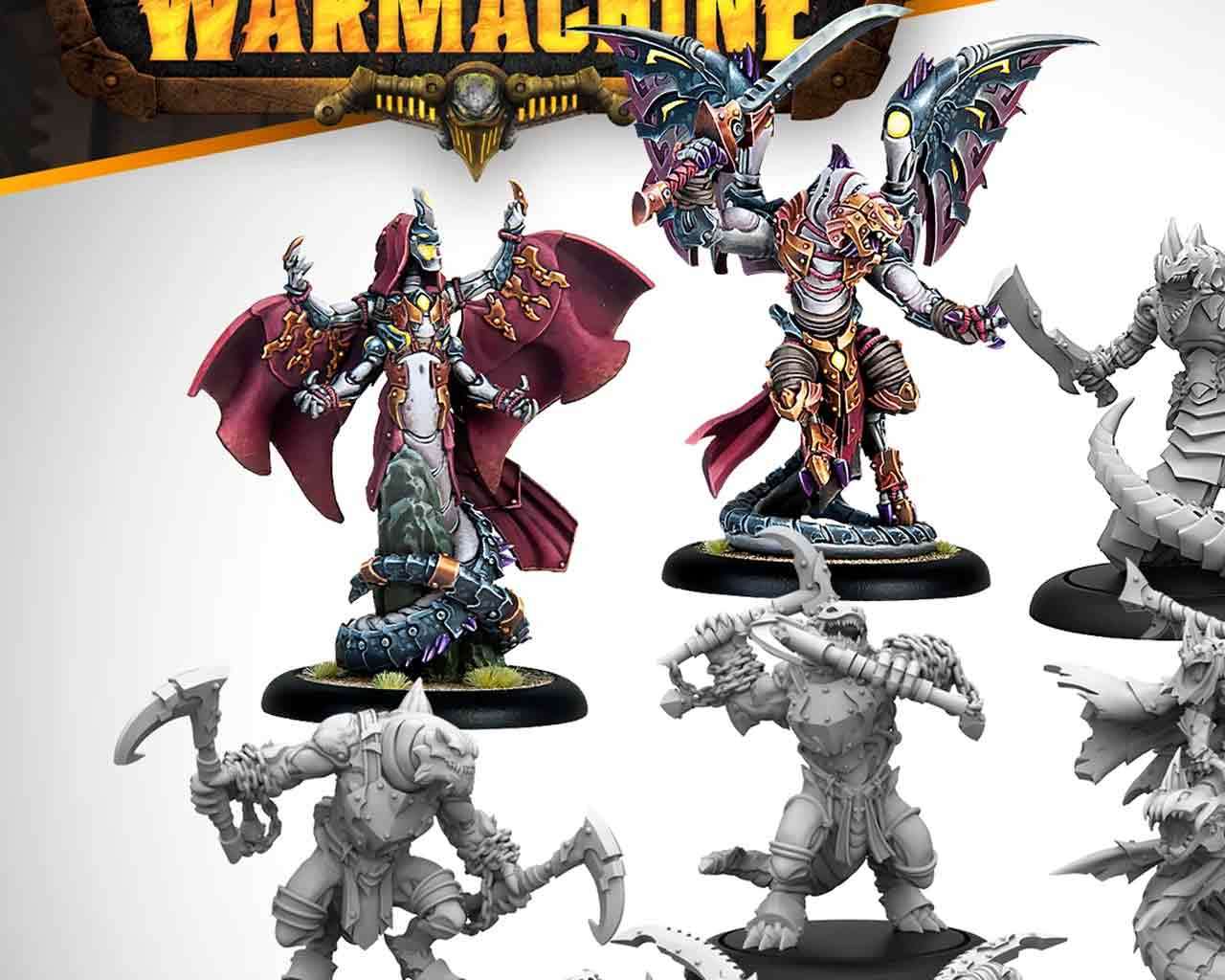 Warmachine Khymaera Shadowflame Shard Auxiliary Expansion steamforged games