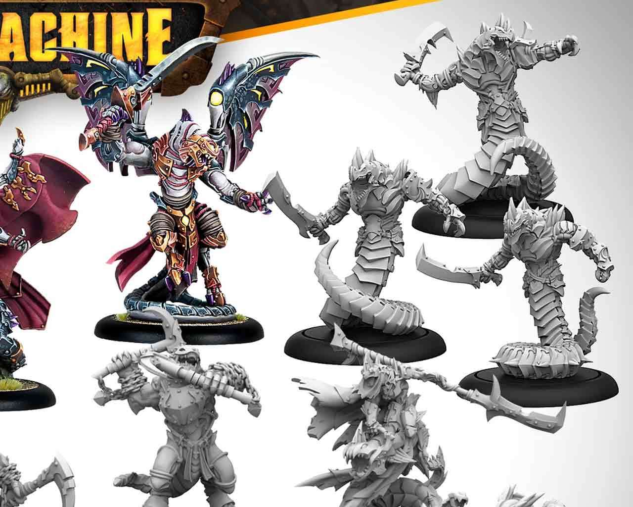 Warmachine Khymaera Shadowflame Shard Auxiliary Expansion steamforged games