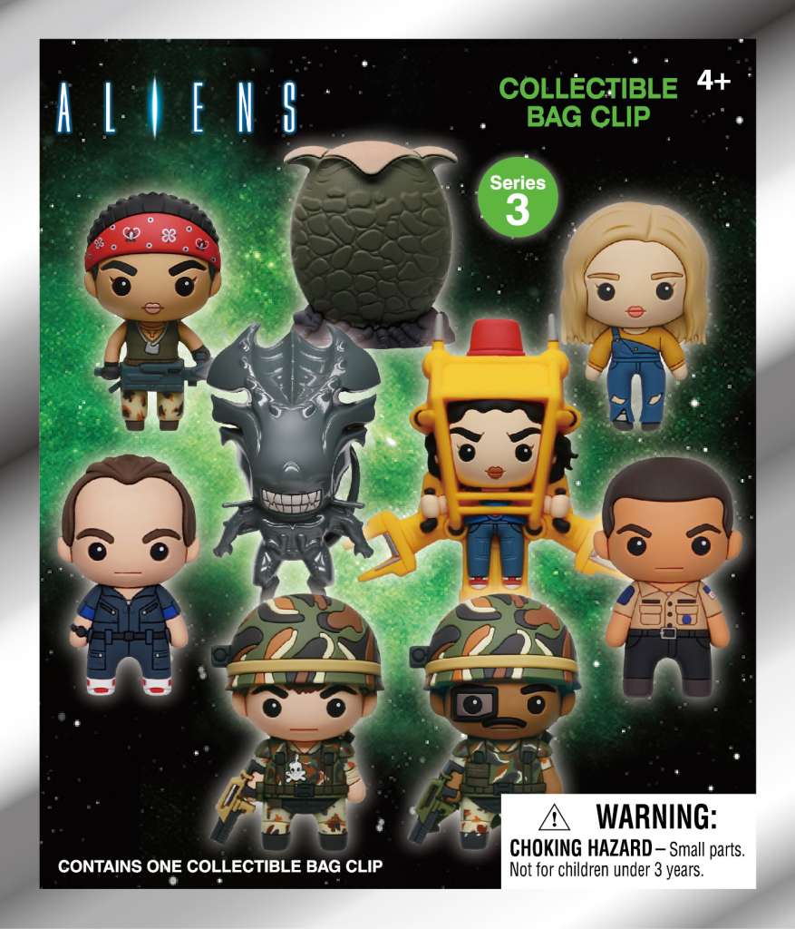 Aliens s.3 3D påseklipp blind box display (24)