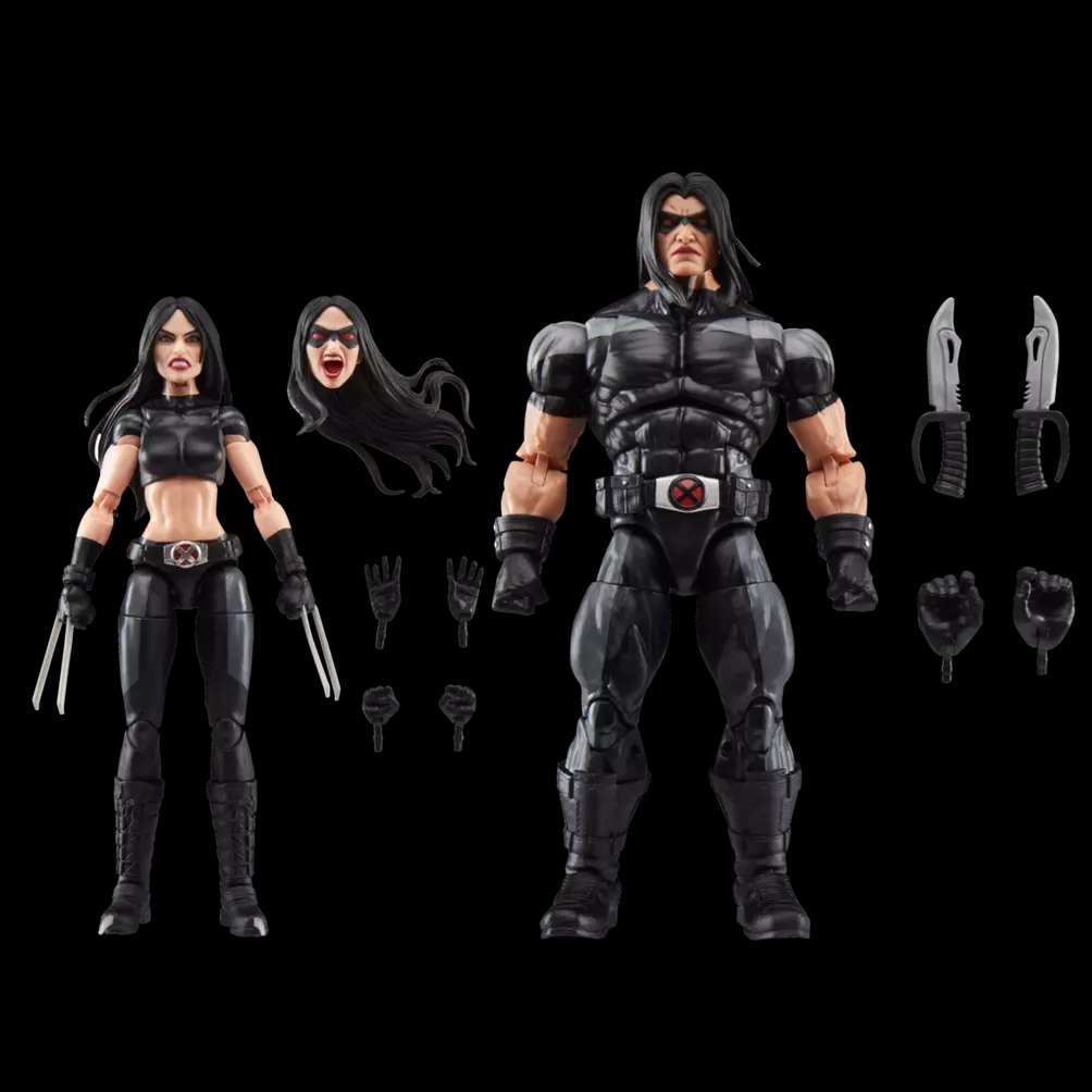 Marvel Legends X-Men X-Force X-23 och Warpath Action Figur hasbro