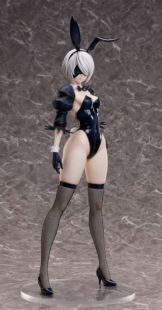 Nier Automata 2B Yorha No.2 Type B Bunny 1/4 Statue freeing