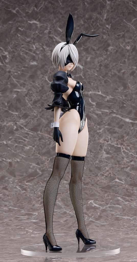 Nier Automata 2B Yorha No.2 Type B Bunny 1/4 Statue freeing