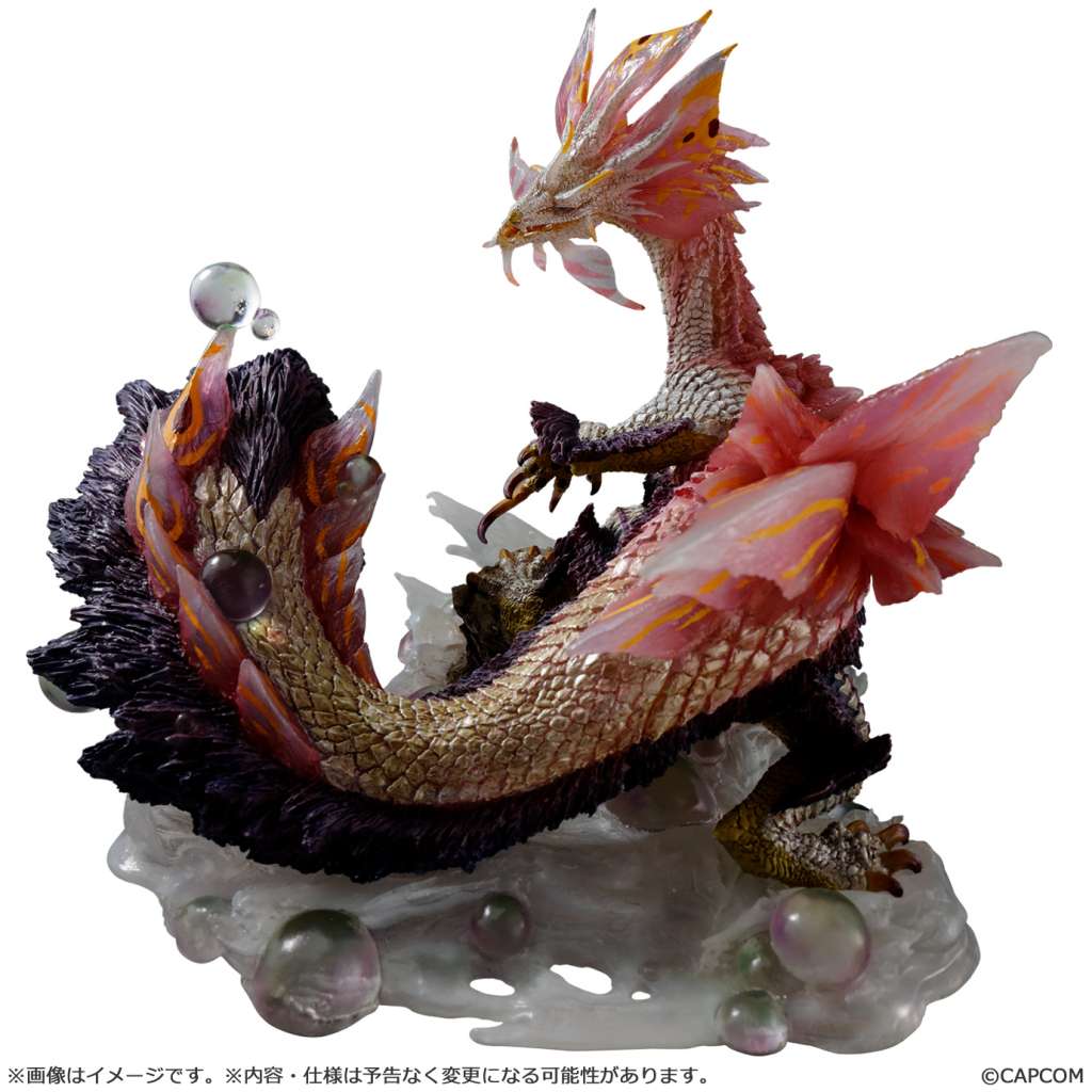 Capcom FB Monster Hunter Mizutsune Statue capcom