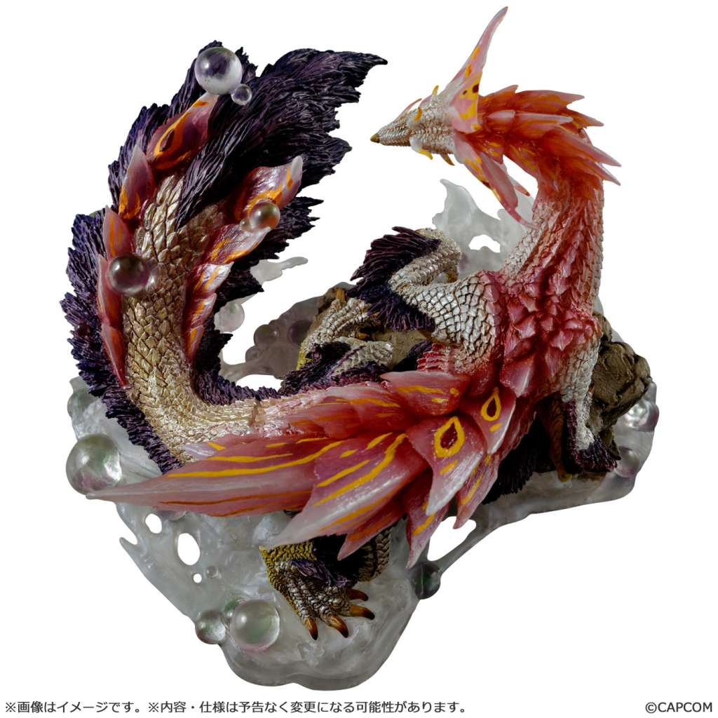 Capcom FB Monster Hunter Mizutsune Statue capcom