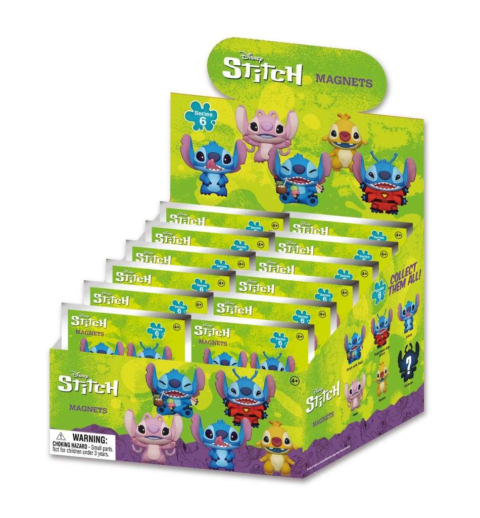 Stitch s.6 Magnets Blind Pack Display (12) - Robotto