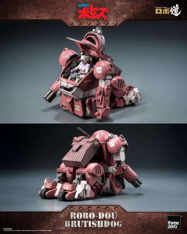 Armored Trooper Votoms Robo-Dou Brutishdog Figur threea toys/threezero