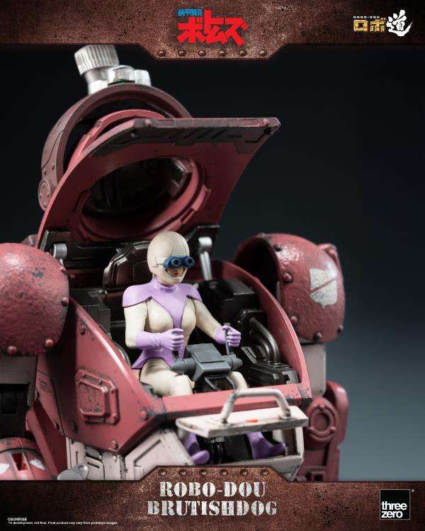 Armored Trooper Votoms Robo-Dou Brutishdog Figur threea toys/threezero