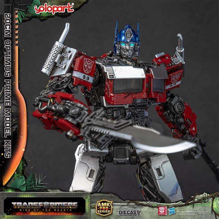 Transformers Rise of the Beasts Optimus Prime AMK Pro Modellkit yolopark
