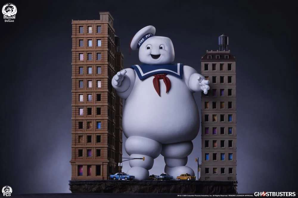 Ghostbusters Stay Puft Marshmallow Man Diorama Dlx Edition pcs