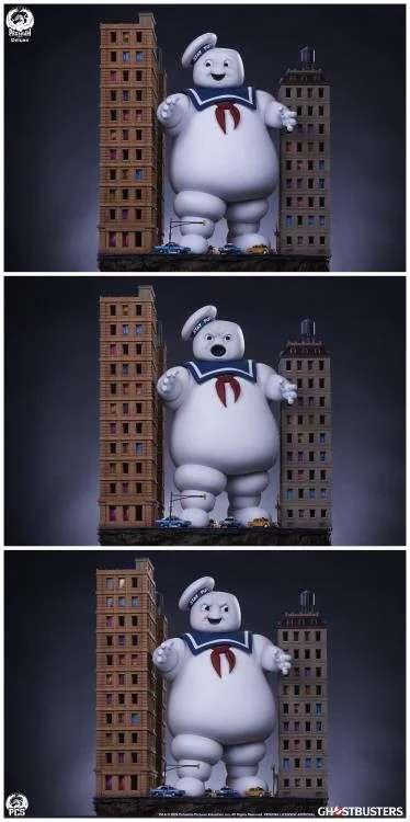 Ghostbusters Stay Puft Marshmallow Man Diorama Dlx Edition - Robotto