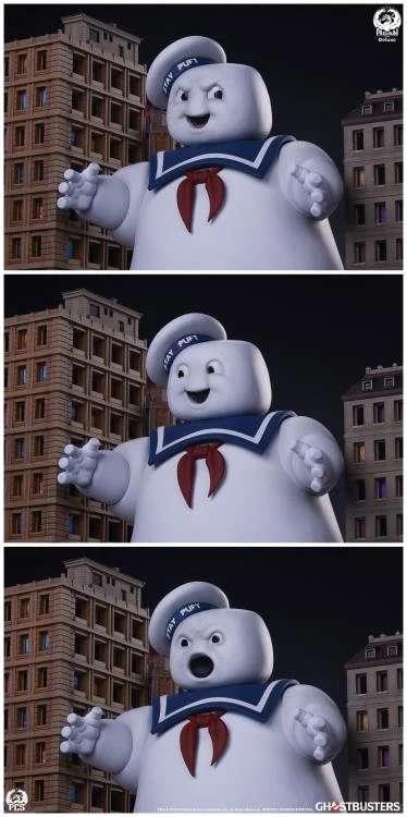 Ghostbusters Stay Puft Marshmallow Man Diorama Dlx Edition - Robotto