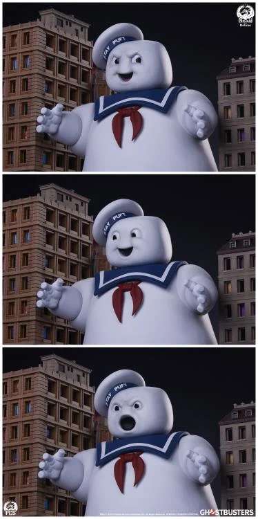 Ghostbusters Stay Puft Marshmallow Man Diorama Dlx Edition pcs